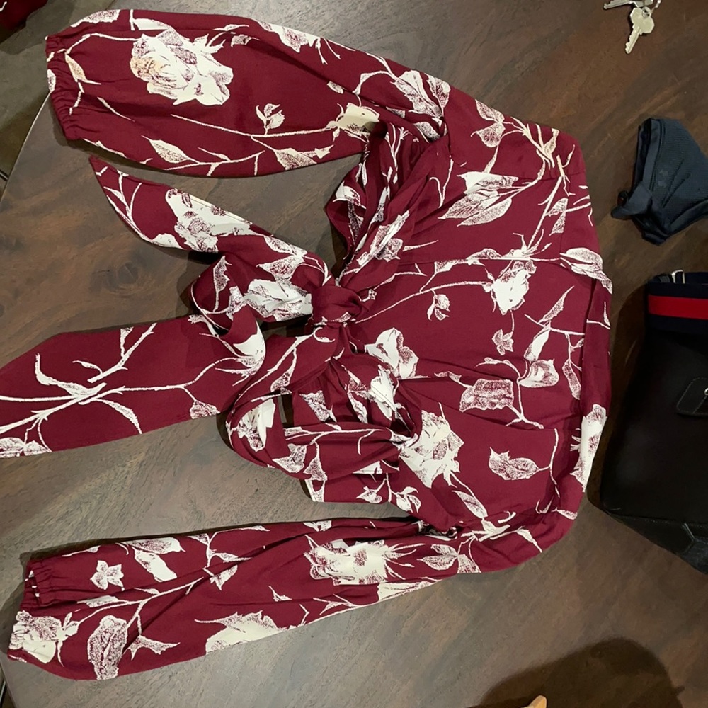 Flynn skye wrap top